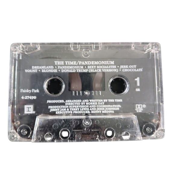 The Time - Pandemonium (1990, Cassette) - Picture 3 of 4